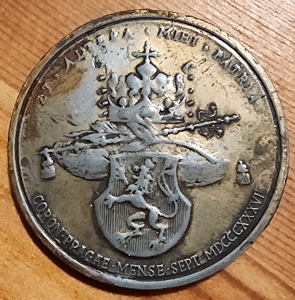Medal---Coronation-Of-Maria-Anna-Authentic,-Replica,-Fake?